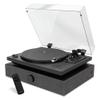SpinDuo 2 Record Player Music System by Andover (Black) Including SpinBase 2 Speaker and SpinDeck 2 Turntable view 1
