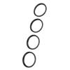 4 in 1 Close Up Filter Kit Macro Lens Filter Set 1 2 4 10 with Storage Pouch, Optical Glass for Digital Camera Photography (52mm) view 2