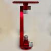 Balzout Red Powder Coated 12" Round Base Aluminum Mount Fits Helix/Solix SRM-RB12-RD view 1
