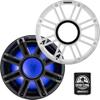 KICKER Subwoofer and Grille Package of 2 Items 12" Premium LED Marine Subwoofer (4-ohm) with Charcoal and White Grilles 51MWE124+51MWG12W view 1