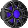 KICKER Subwoofer and Grille Package of 2 Items 12" Premium LED Marine Subwoofer (4-ohm) with Charcoal and White Grilles 51MWE124+51MWG12W view 3