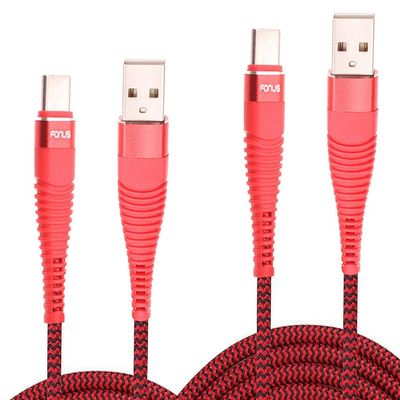 6ft and 10ft Long USB C Cables Fast Charge Type-C Cord Compatible with Amazon Kindle Colorsoft Signature Edition (1st Gen 2024), Power Wire Data Sync Red Braided High Speed