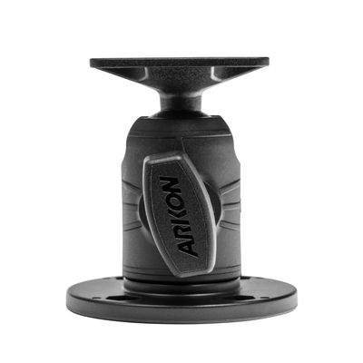 ARKON Mounts AMPS Mounting Pattern with 0CT0 Round Drill-Base Mount | AMPS Compatible | Drill-Base for Small Spaces | Durable and Reliable for Flat Surfaces