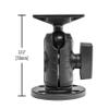 ARKON Mounts AMPS Mounting Pattern with 0CT0 Round Drill-Base Mount | AMPS Compatible | Drill-Base for Small Spaces | Durable and Reliable for Flat Surfaces view 4