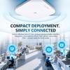 EnGenius ECW516L Wi-Fi 7 Cloud Lite Tri-Band Access Point - Cloud Managed 13.7Gbps Speed, 2x3x3 MIMO, 320MHz Channels, MLO Technology, 2.5GbE PoE+, 1200 Sq Ft Coverage - Power Adapter NOT Included view 4