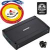 KICKER Amp and Wiring Kit Package of 2 Items 900W 5-Channel KXMA Series Marine Amplifier with 4AWG Power Wiring Kit - Boat Kit - 48KXMA900.5 Amplifier & 47KMPK4 Wiring Kit view 1