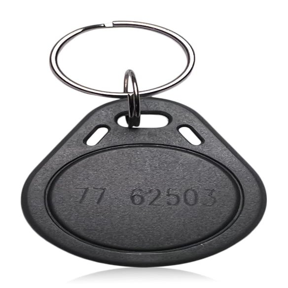 AuthorizID 100  26 Bit H10301 125 KHz Proximity Thin Black Fobs Wiegand T5577 chip. Compatible with 1386 1326 7610 1586 1391 and 1346. Custom Facility Code 250