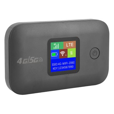 4G LTE Mobile Hotspot, 4G LTE Portable Router High Speed Lightweight 3000mAh Rechargeable Support 810 Users for Traveling (Asian Version)