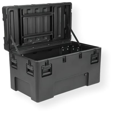 3R4222-24B-E Waterproof Utility Case with Wheels, Heavy-Duty Protection for Gear, Layered Foam Interior, Airtight & Watertight, Rugged Transport Solution