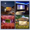 300inch Foldable Portable Projector Screen, 16:9 Indoor Outdoor Movie Screen, for Classroom, Party, Home, Office(300in(663x373cm)) view 2