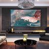 150 Inch Projector Screen 16:9, Foldable Portable Projector Movies Screen for Home Theater Outdoor Indoor(133in(293x168cm)) view 4