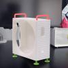 Mini Chassis for Mac Mini M4/M4 Pro 2024, 3D Printed Vertical Computer Case Protective Dustproof Bracket Storage Stand DIY PC Part (A) view 1