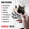 Custom Cat Dog Mom Sticker Personalized Dog Cat Face Photo and Name Stickers Cute Waterproof Die-Cut Vinyl Laptop Sticker, Water Bottle Sticker, Funny Car Birthday Gifts for Her Him view 4