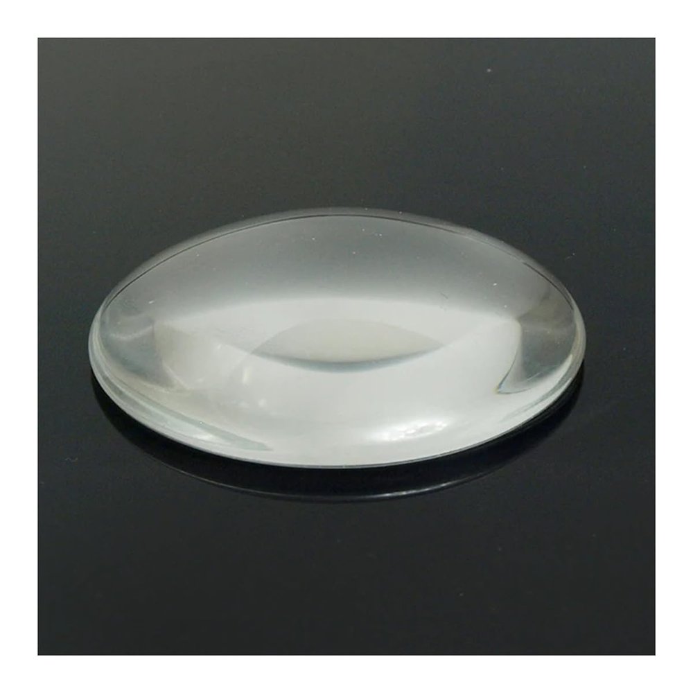 3pcs Diameter 40mm Optical Lenses Photics Convex Lens No Edge(D20H10MM)