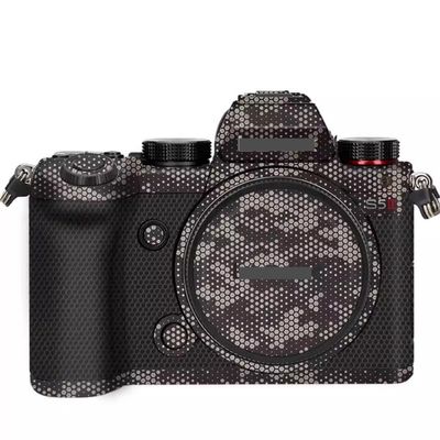 Anti-Scratch Camera Skin Wrap Sticker Coat Vinly Protective Film Body Protector Decals Cover for Panasonic LUMIX S5 Mark II S5II S5IIX S5M2 S5M2X (Mamba Titanium)