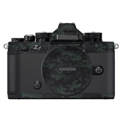 Anti-Scratch Camera Skin Wrap Sticker Coat Vinly Protective Film Body Protector Decals Cover for for Nikon Zf Z f (Mamba Green)