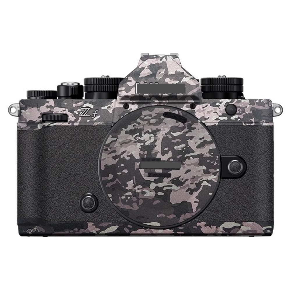 Anti-Scratch Camera Skin Wrap Sticker Coat Vinly Protective Film Body Protector Decals Cover for for Nikon Zf Z f (Field Camouflage)