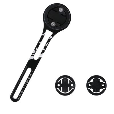 CZMYCBG Aluminium Alloy Bicycle Computer Mount for Road Bike Integrated Handlebar, Lightweight Sports Camera and GPS Bike Computer Extended Mount