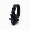 SROYXAW [Car Parts] 20Pcs Car Cable Fastening Ties Zip Nylon Black Car Auto Cable Strap Push Mount Wire Tie Retainer Clip Clamp Q26 92x5mm [Easy to Replace] view 3