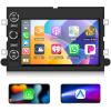 2+64G Car Stereo for Ford F150 F250 F350 Fusion Edge Explorer Taurus Freestar with Wireless Apple Carplay Android Auto,7 Inch Touchscreen Car Radio with Bluetooth,AM/FM/RDS,AI Voice,GPS Navigation view 1