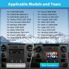 2+64G Car Stereo for Ford F150 F250 F350 Fusion Edge Explorer Taurus Freestar with Wireless Apple Carplay Android Auto,7 Inch Touchscreen Car Radio with Bluetooth,AM/FM/RDS,AI Voice,GPS Navigation view 2