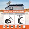 Chelhead Starlink RV Mount for Ladder Or Roof Tube Mounting Holder, Aluminum, No Drilling, Adjustable Clamps for Gen 1 2 3 Compatible with RV Truck Van Yachat Boat Pole Railing Use view 4