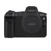 Anti-Scratch Camera Skin Wrap Sticker Coat Vinly Protective Film Body Protector Decals Cover for for Canon EOS R EOSR (Carbon Fiber Black) view 1