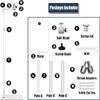 2-Be-Best Projector Stand 36-63in / 92-162cm Height Adjustable Projector Floor Stands Universal Projectors Mount Stand for Bed Sofa Compatible with HAPPRUN Anker XGIMI Upgraded Large Ball Head White view 4
