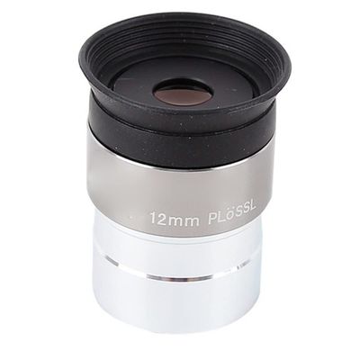 4mm 6mm 9mm 12mm 15mm 32mm 40mm Eyepiece and 2X Barlow Lens Multi-Coated Metal Astronomy Telescope(12mm)