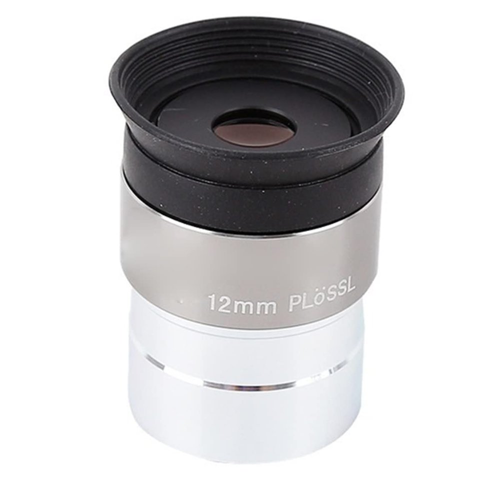 4mm 6mm 9mm 12mm 15mm 32mm 40mm Eyepiece and 2X Barlow Lens Multi-Coated Metal Astronomy Telescope(12mm)