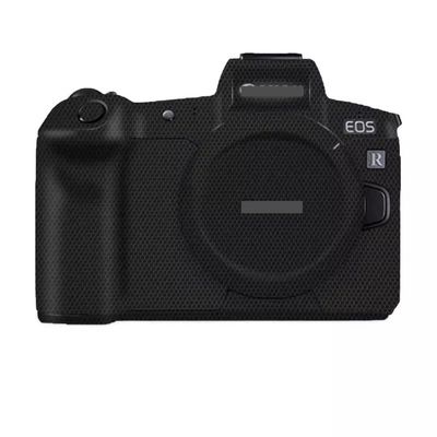 Anti-Scratch Camera Skin Wrap Sticker Coat Vinly Protective Film Body Protector Decals Cover for for Canon EOS R EOSR (Matrix Black)