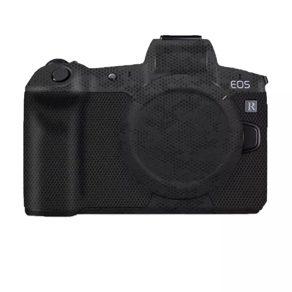 Anti-Scratch Camera Skin Wrap Sticker Coat Vinly Protective Film Body Protector Decals Cover for for Canon EOS R EOSR (Mamba Black)