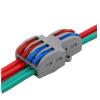 GDBGJPKM 10 PCS Splitter 2 in 4 Out Wiring Connector Wiring Terminal view 1
