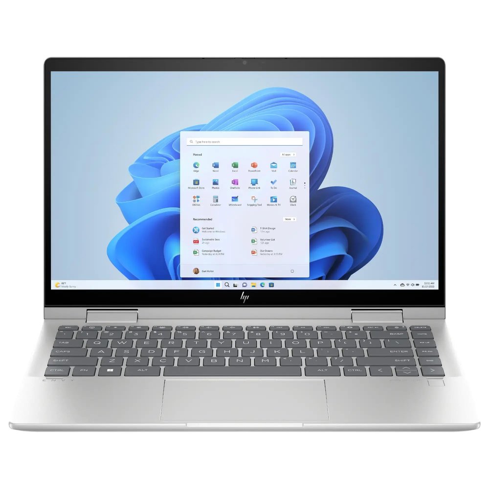 HP 2024 Envy 2-in-1 14 FHD IPS Touchscreen Laptop 10-Core Intel Core 5 120U Graphics 8GB DDR4 512GB NVMe SSD USB-C w/DP WiFi AX BT Webcam HDMI2.1 Backlit KB Fingerprint Windows 11 Home w/RE USB
