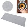 Double Layer Speaker Grill Cloth,Thickened Speaker Grill Mesh, Speaker Fabric Stereo Fabric Replacement Mesh Clothfor Various Speakers and Sound Equipment (Light Grey) view 4