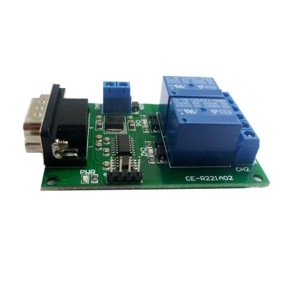 2 CH DB9 Female/Male RS232 UART DC 12V Remote Control Switch Board Serial Port Relay Module TB351(DB9 Female Interface)