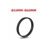 FEICHAO Seamless Focus Gear Ring Rotation Follow Focus Ring for SLR DSLR Camera Accessories (53-60mm) view 2