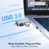 4-in-1 Memory Card Reader,USB A and USB-C to SD Micro SD MS CF Card Reader Adapter, 4 Cards Simultaneously Read and Write, Compatible with iPhone/Ipad/MacBook/PC/Laptop/Tablet view 4
