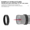 FEICHAO Seamless Focus Gear Ring Rotation Follow Focus Ring for SLR DSLR Camera Accessories (60-67mm) view 3
