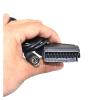 1.8m/5.9ft Scart RGB Cable Cord Video Connector Compatible with The Sg Compatible with The Sat view 2