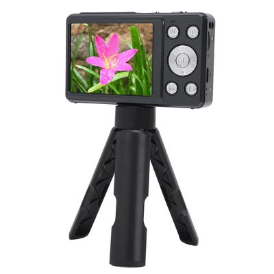 Yoidesu 4K Digital Camera, 64MP Vlogging Camera, Portable Compact Camera for Photography, Point and Shoot Digital Cameras for Travel,18X Zoom Multiple Filters Loop Recording (Black)