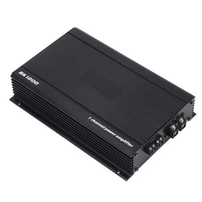 Car Amp Marine Amplifier, 1 Channel Car Amplifier 2500W High Power Subwoofer Amplifier Kit for DC 11 to 15V Car Truck Boat UTV Motorcycle