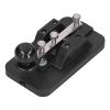 CW Key Morse Code Telegraph Tapper Manual Practice Tool, Portable ABS Iron Material, Ideal for Beginner Morse Code Learners, with Buzzer view 2