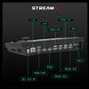 CINETREAK Stream 1 Live Streaming Switcher 4 HDMI & AUX Inputs, PTZ Control Dual RTMP Streaming Chroma/Luma Key Recording & Playback and Landscape & Portrait LivestreamingNDI Updatable view 4