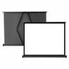 QCSJM Portable Projector Screen 20" 30" 40" 50" Desktop Retractable Projection Screen HD 4K Manual Pull Up Movie Screen for Home Theater Indoor Outdoor, Anti-Crease(40 Inch (4:3)) view 3
