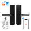 KIEEQGAK Tuya APP WiFi Smart Door LockIntelligence LockBiometric Fingerprint Smart Keyless Access Password IC Card Smartlife(22x125 5050) view 3