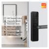 KIEEQGAK Tuya APP WiFi Smart Door LockIntelligence LockBiometric Fingerprint Smart Keyless Access Password IC Card Smartlife(22x125 5050) view 4