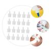 50Pcs extension Glue Bottle Tips Replacement Eyelash Grafting Bottle Plug Plastic Glue Applicator Tips for Precision Application Lash Extensions view 2