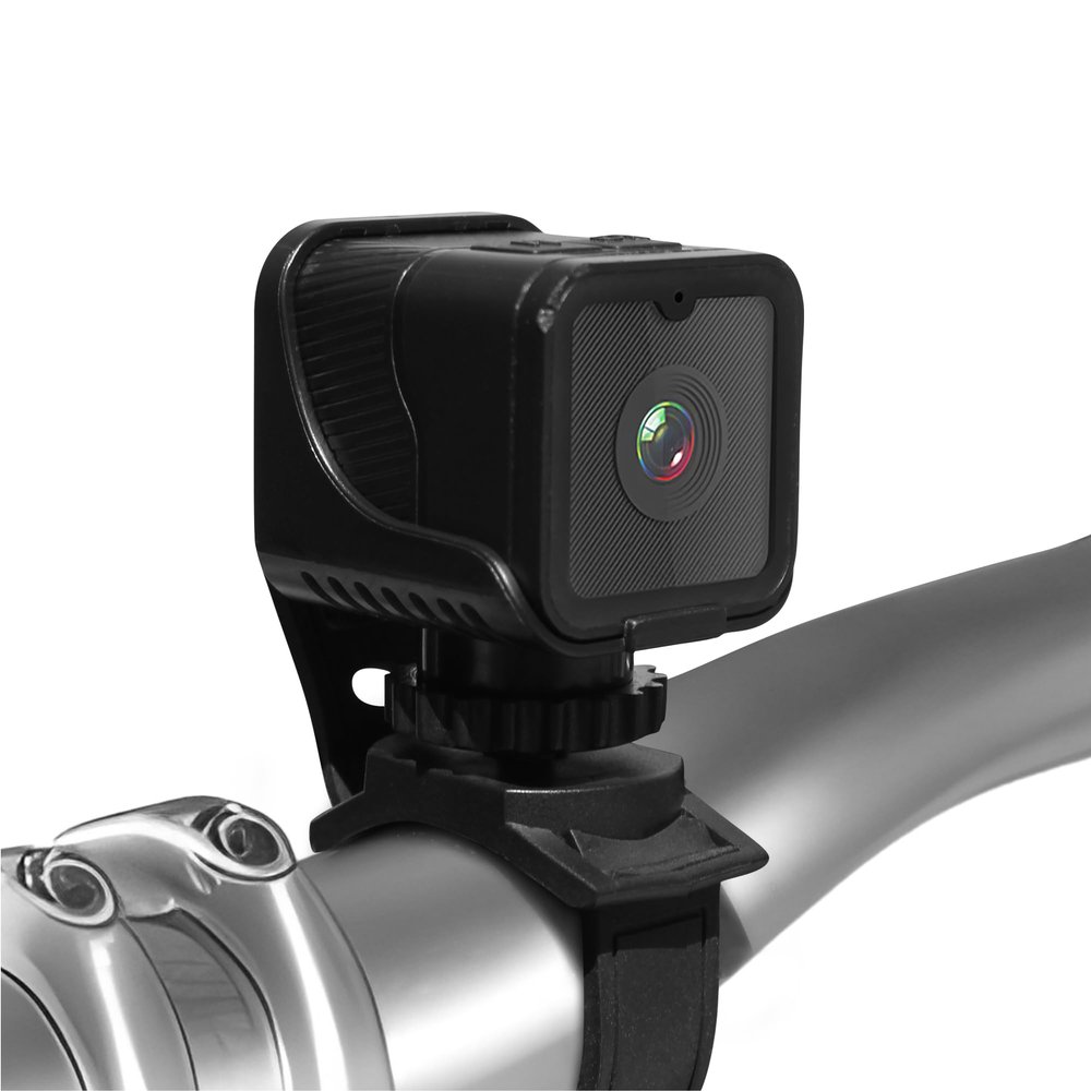 TIROL SUPPLIES Ultra Light Action Camera | 170 Wide Angle FHD 1080P | Handlebar, Helmet, Bicycle, Outdoor Sports | USB Rechargeable & Portable Bike Camera | Valentines Gift for Him