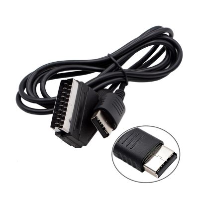 ACGTUY 1.8m RGB Scart Cable Compatible with The PS 2/1/3 / SG Mega Drive1/ MD2/ DC Dreamcast/Sat/X-Box/X-Box 360 Retro Video Game Consoels(for Dreamcast)